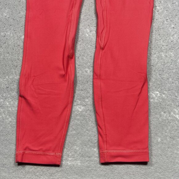 Lululemon Leggings Womens 6 Coral Nulu Double Lined Align Pant Athleisure - Picture 3 of 12